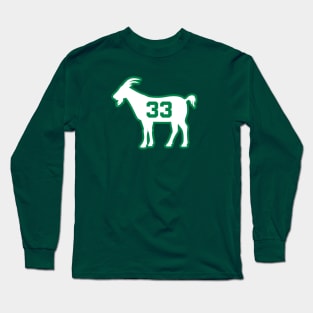 BOS GOAT - 33 - Green Long Sleeve T-Shirt